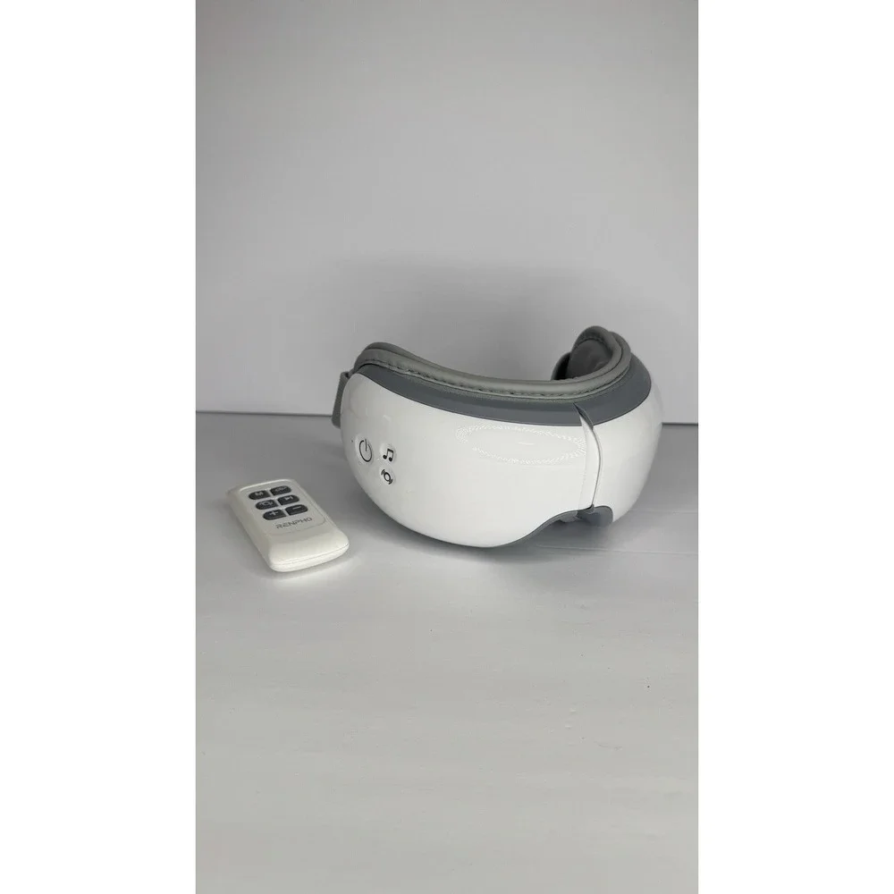RENPHO Electric Eye Massager Bluetooth Music No Charger Tested and Working